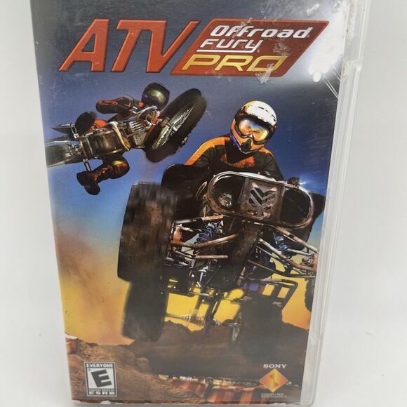 ATV OFFROAD FURY PRO (Sony PSP, 2006) Complete w/ Manual CIB Black Label - Picture 2 of 7